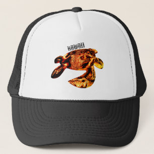 Hawaii Tribal Honu Lava Truckerkappe