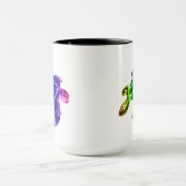 Hawaii Tribal Honu Rainbow Tasse (Zentrum)