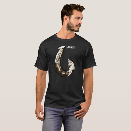 Hawaii Tribal Hook T-Shirt (Vorne ganz)