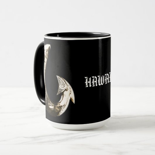 Hawaii Tribal Hook Tasse (Vorderseite Links)