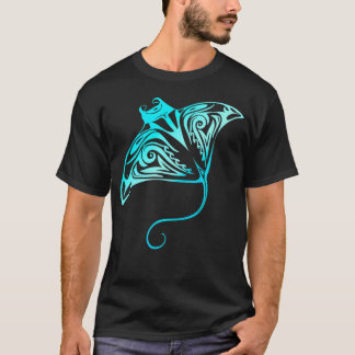 Hawaii Tribal Manta Ray Hawaiian Shark Lover.pnng T-Shirt