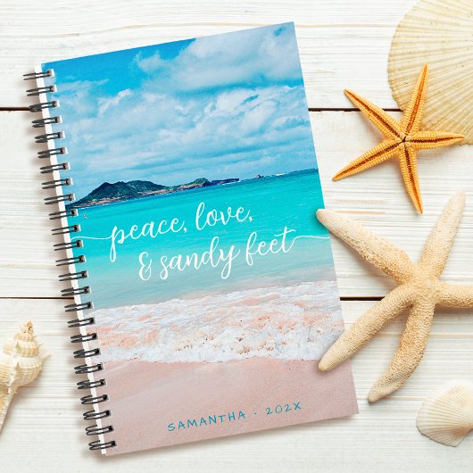 Hawaii Tropical Beach Foto Peace Liebe Planer