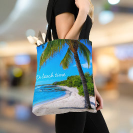 Hawaii Tropical Beach Palm Tree on Beach Type Tasche