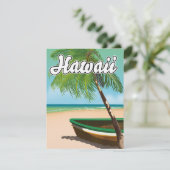 Hawaii Tropical Beach Reiseplakat (Stehend Vorderseite)