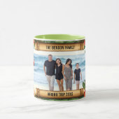 Hawaii Tropical Birds Blume Foto Kaffee Tasse (Zentrum)