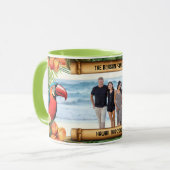 Hawaii Tropical Birds Blume Foto Kaffee Tasse (Vorderseite Links)