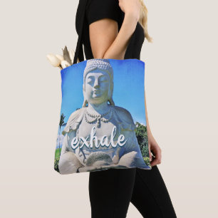Hawaii Tropical Buddha Foto Exhale Script Stilvoll Tasche