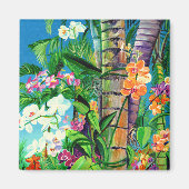 Hawaii Tropical Orchids Magnet (Vorne)