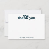 Hawaii Tropical Palm Blätter Luau Brautparty Dankeskarte (Vorderseite)