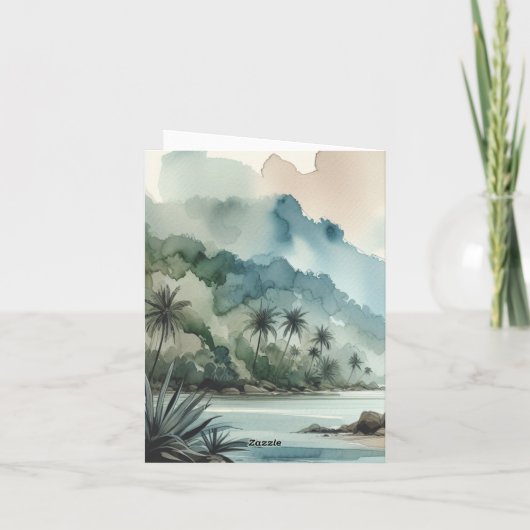 Hawaii Tropical Palm Tree Island (Rückseite)