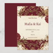 Hawaii Tropical Save The Date (Vorne/Hinten)