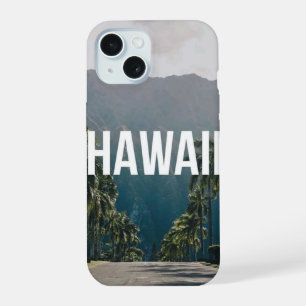 Hawaii Tropische Palmen Ästhetik iPhone 15 Hülle