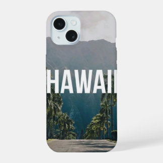 Hawaii Tropische Palmen Ästhetik iPhone 15 Hülle