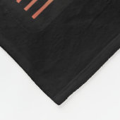 Hawaii Tsunami 2025 Ich überlebte Wave Retro Fleecedecke (Ecke)