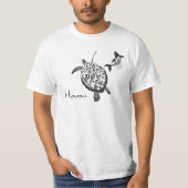 Hawaii Turtle and Whale T-Shirt (Vorderseite)
