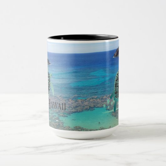 Hawaii Turtle Coffee Cup Tasse (Zentrum)
