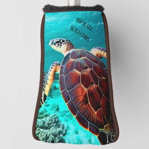 Hawaii Turtle Honu Foto Golf Headcover