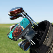 Hawaii Turtle Honu Foto Golf Headcover (In Situ)
