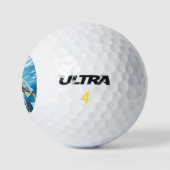 Hawaii Turtle Honu Foto Golfball (Logo)