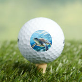 Hawaii Turtle Honu Foto Golfball (Insitu T-Shirt)