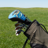 Hawaii Turtle Honu Foto Monogram Golf Headcover (In SItu)