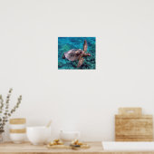 Hawaii Turtle Honu Poster (Küche)