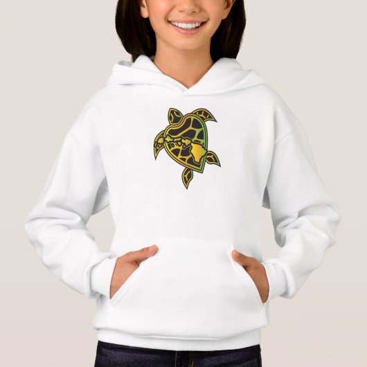 Hawaii Turtle Hoodie (Vorderseite)