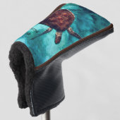 Hawaii Turtle Maritime Foto Ihr Name Golf Headcover (3/4 Vorderseite)