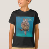 Hawaii Turtle Muschel T-Shirt (Vorderseite)