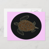 Hawaii Turtle Postkarte (Vorne/Hinten)