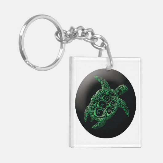 Hawaii Turtle Schlüsselanhänger (Vorderseite links)