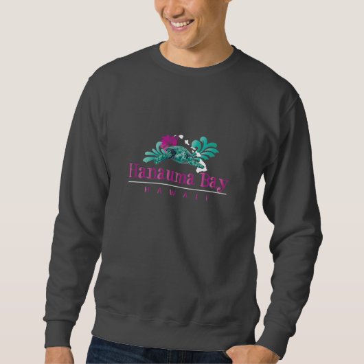 Hawaii Turtle Sweatshirt (Vorderseite)