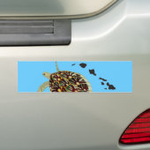 Hawaii-Turtle und Hawaii-Inseln Autoaufkleber (Auf Auto)