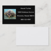 Hawaii Turtle Visitenkarte (Vorne/Hinten)