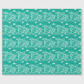 Hawaii Turtles Geschenkpapier (Flach)