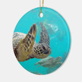 Hawaii Turtles Keramik Ornament (Links)