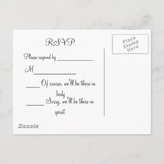 Hawaii UAWG Einladungspostkarte (Rückseite)