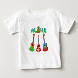 Hawaii Ukulele Aloha Hawaii Baby T-shirt