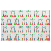 Hawaii Ukulele Aloha Hawaii Stoff (Fat Quarter (45,7 x 55,9 cm))