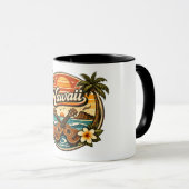 Hawaii & Ukulele Tasse (VorderseiteRechts)