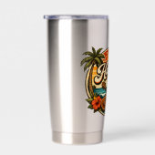 Hawaii & Ukulele Thermobecher (Rechts)