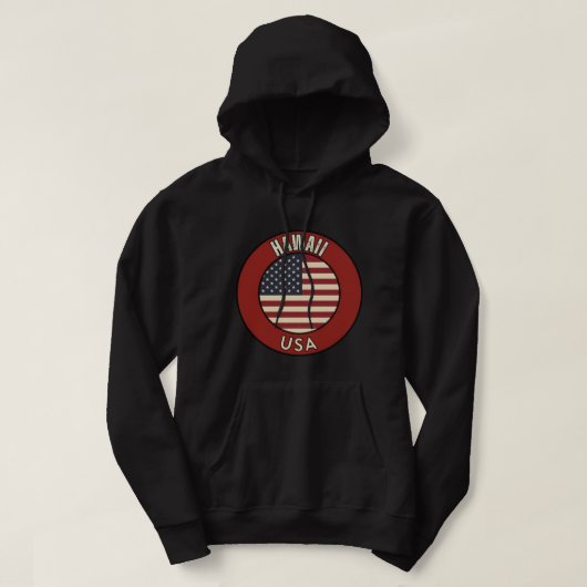 Hawaii United States of America Hoodie (Design vorne)