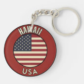 Hawaii United States of America Schlüsselanhänger (Rückseite)