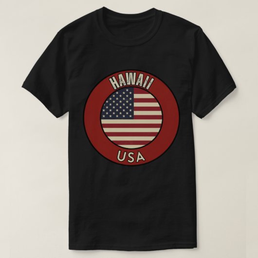Hawaii United States of America T-Shirt (Design vorne)