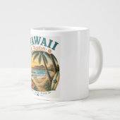 Hawaii Urlaub Jumbo-Tasse (Vorderseite Rechts)