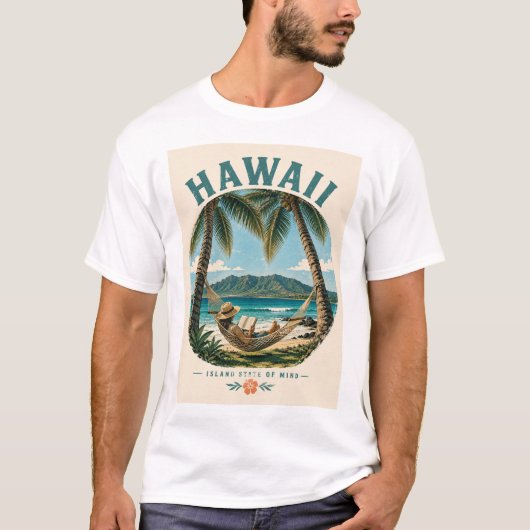 Hawaii Urlaub T-Shirt (Vorderseite)