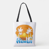 Hawaii Urlaub  Tasche (Rückseite)