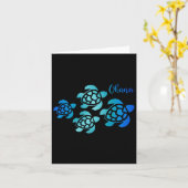 Hawaii Urlaub Tropical H Karte (Gelbe Blume)