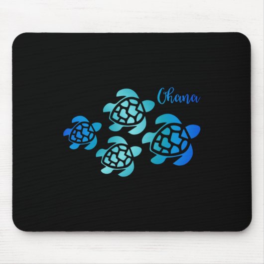 Hawaii Urlaub Tropical H Mousepad (Vorne)