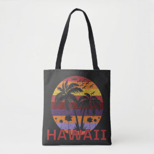 Hawaii US Vintag Palm Trees Travel Tasche